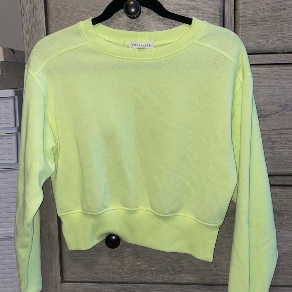Crop Crewneck Sweatshirt